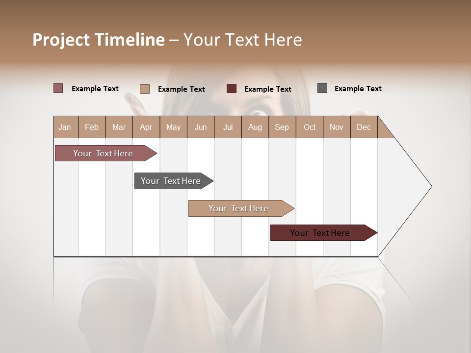 Hand Shout Amazement PowerPoint Template