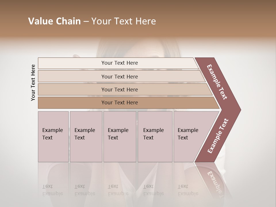 Hand Shout Amazement PowerPoint Template