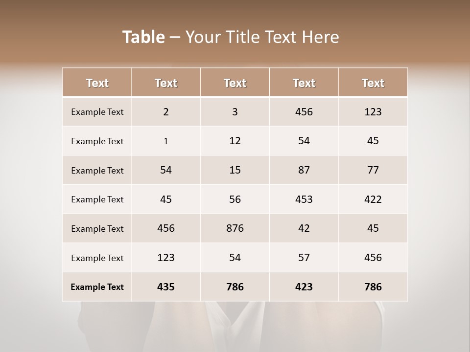 Hand Shout Amazement PowerPoint Template