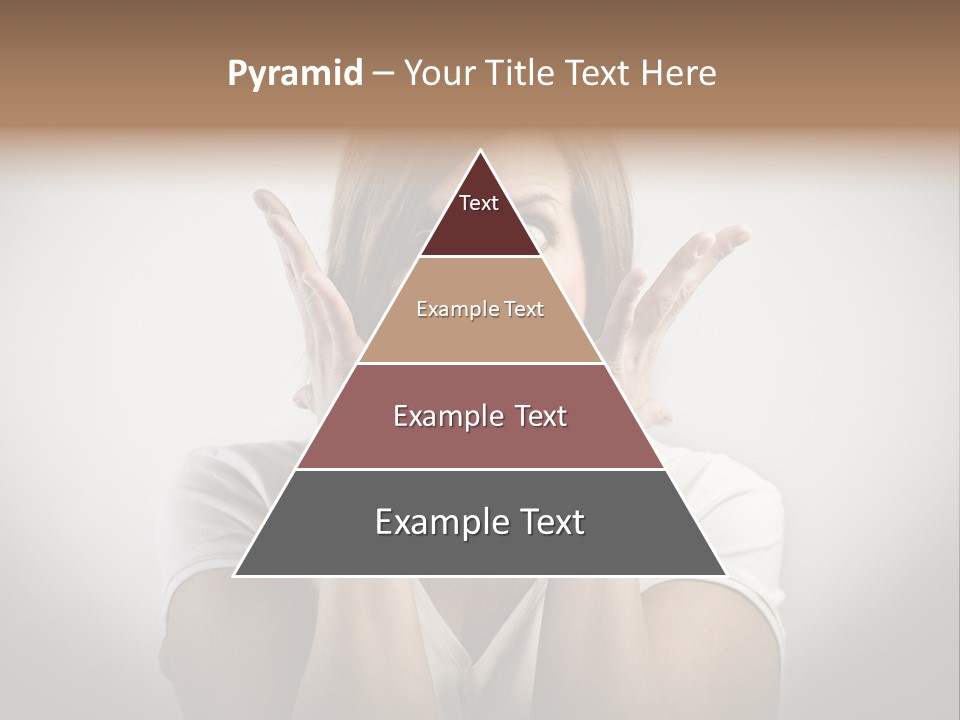 Hand Shout Amazement PowerPoint Template