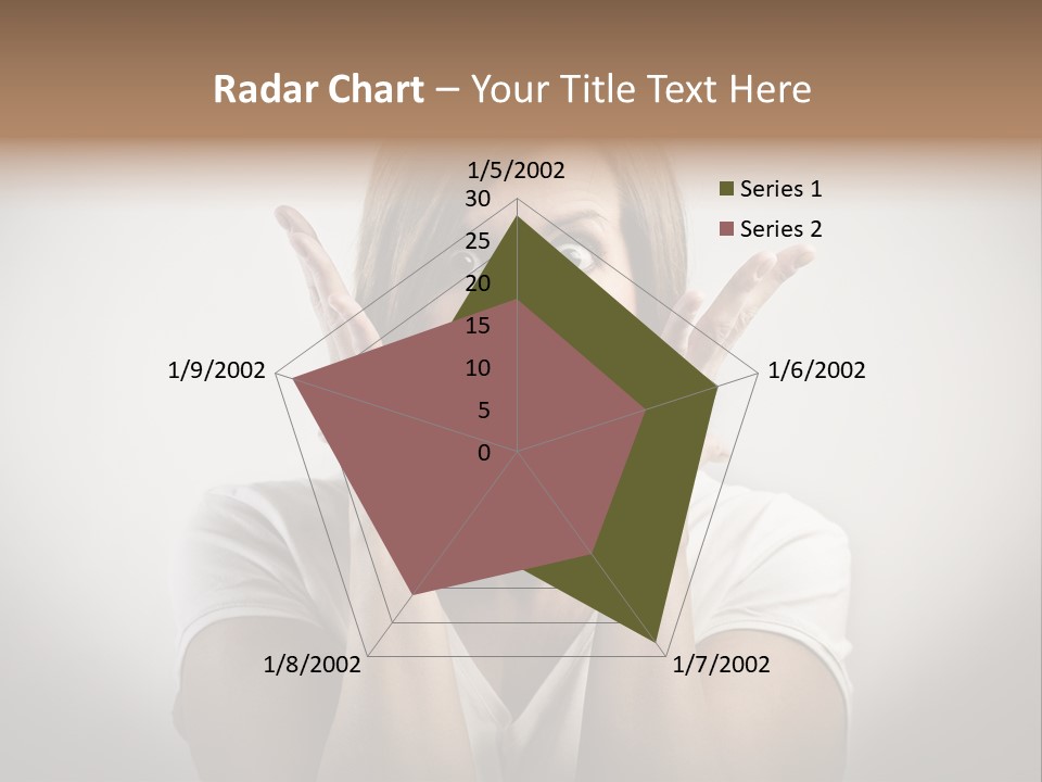 Hand Shout Amazement PowerPoint Template