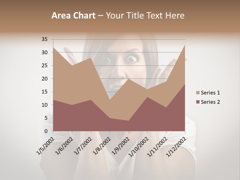 Hand Shout Amazement PowerPoint Template