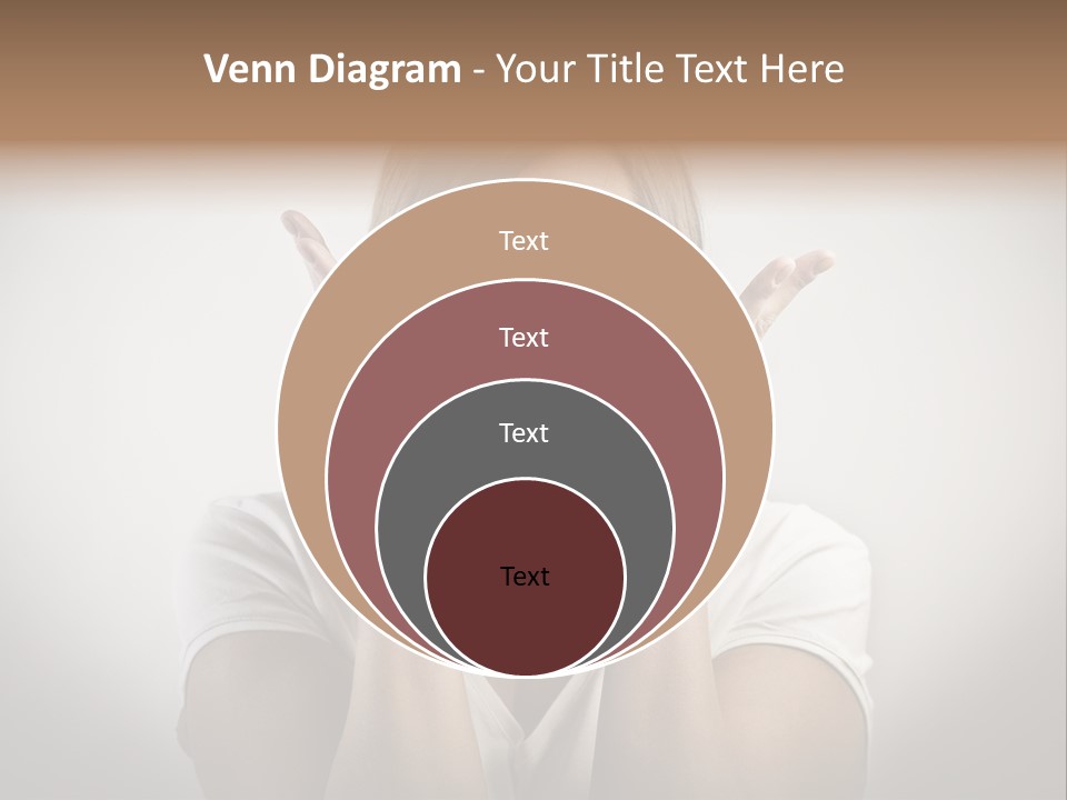 Hand Shout Amazement PowerPoint Template