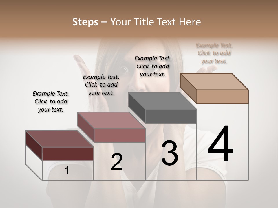 Hand Shout Amazement PowerPoint Template