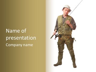 Weekend Explorer Lure PowerPoint Template