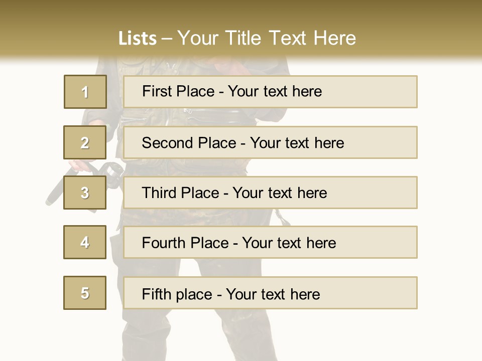 Weekend Explorer Lure PowerPoint Template