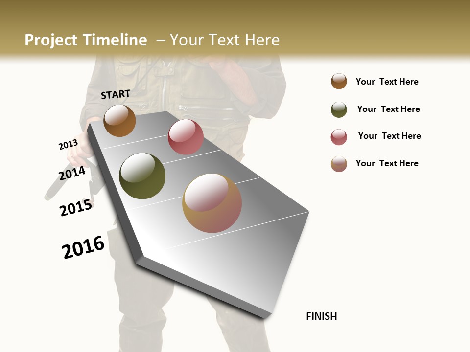Weekend Explorer Lure PowerPoint Template