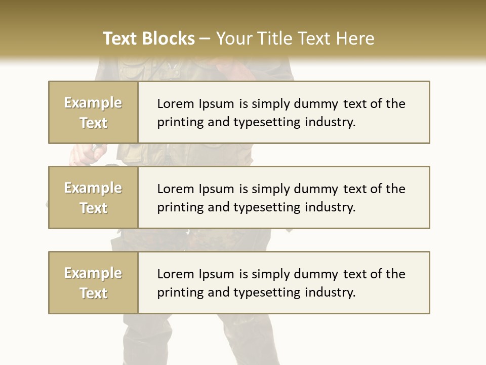 Weekend Explorer Lure PowerPoint Template