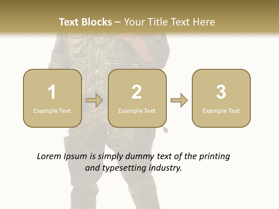 Weekend Explorer Lure PowerPoint Template