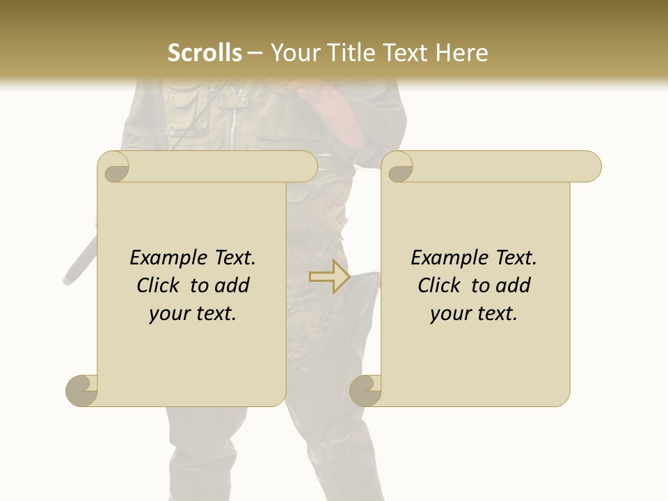 Weekend Explorer Lure PowerPoint Template