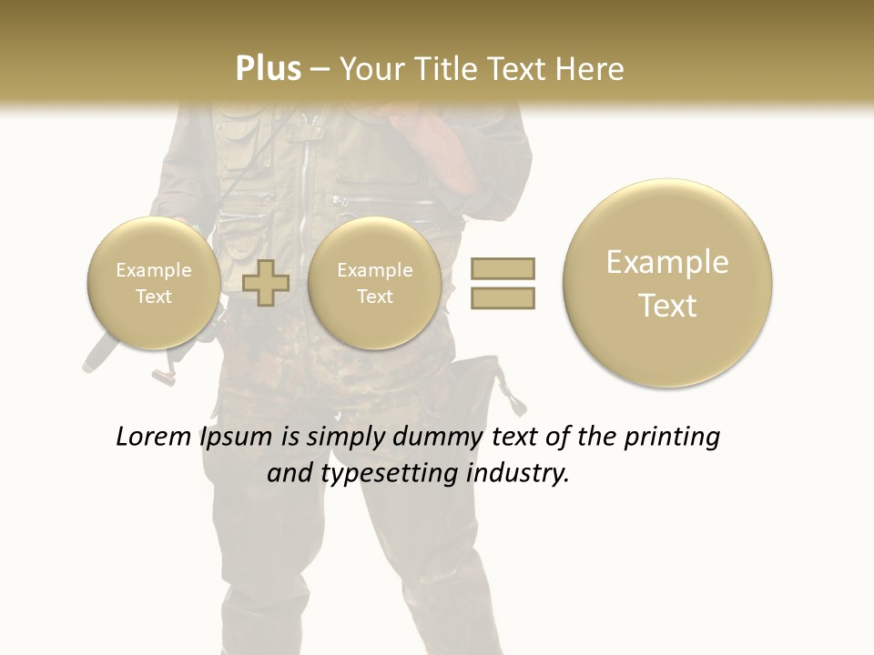 Weekend Explorer Lure PowerPoint Template