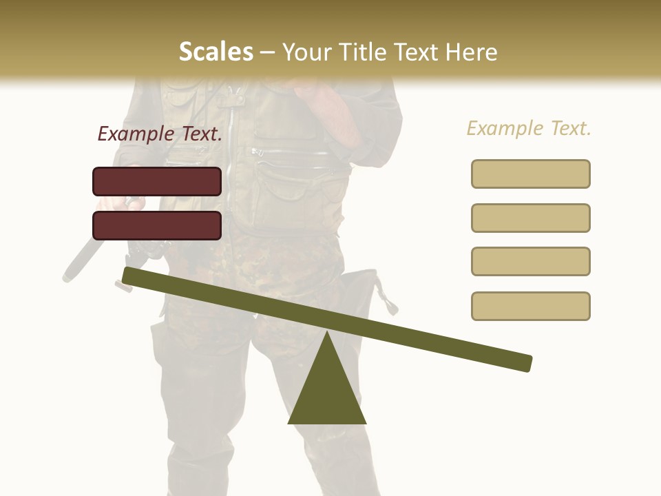 Weekend Explorer Lure PowerPoint Template