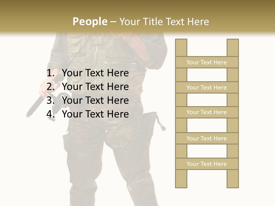 Weekend Explorer Lure PowerPoint Template