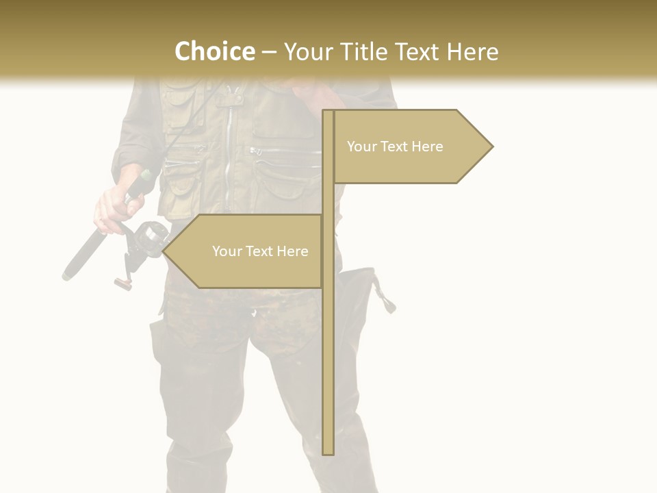 Weekend Explorer Lure PowerPoint Template