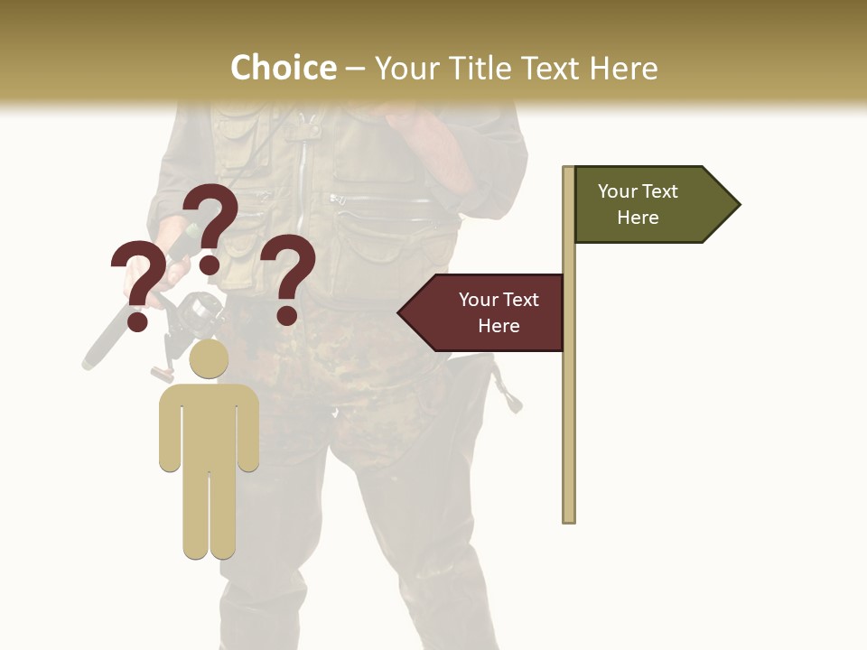 Weekend Explorer Lure PowerPoint Template