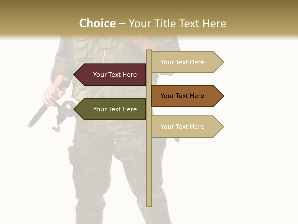 Weekend Explorer Lure PowerPoint Template