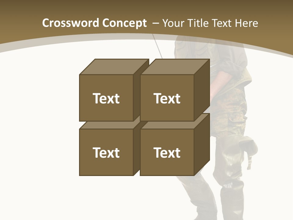 Background Explorer Fishing Net PowerPoint Template