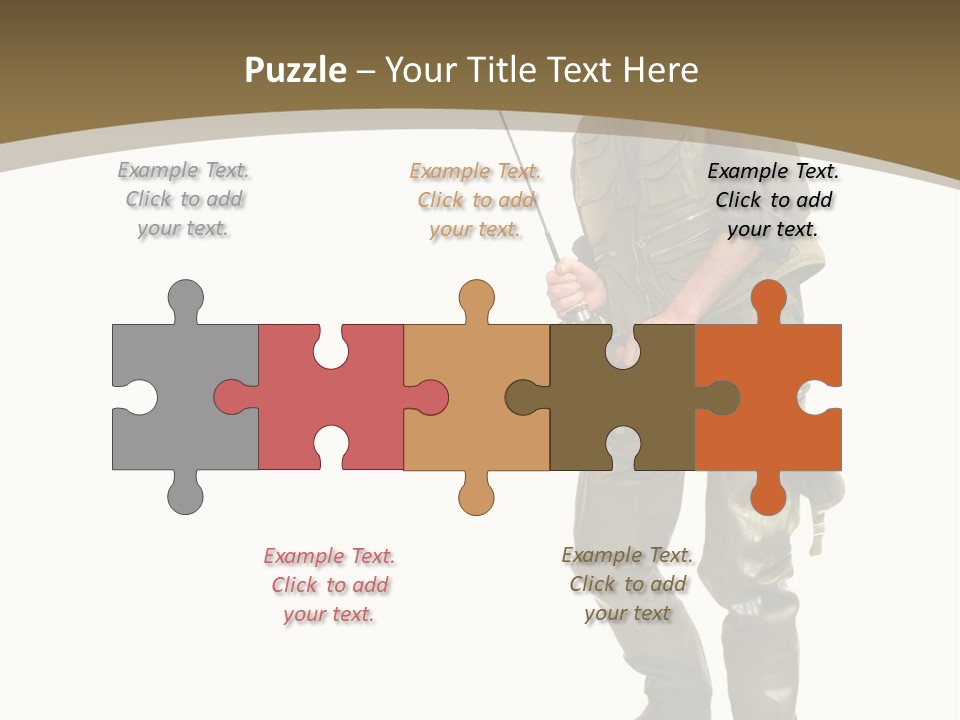 Background Explorer Fishing Net PowerPoint Template