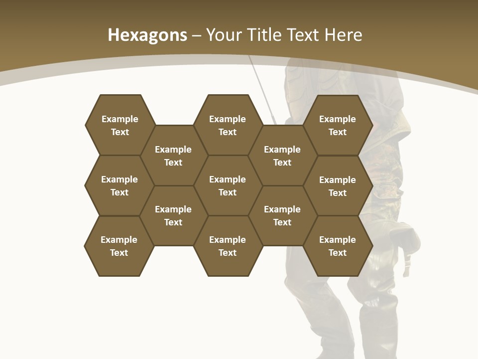 Background Explorer Fishing Net PowerPoint Template