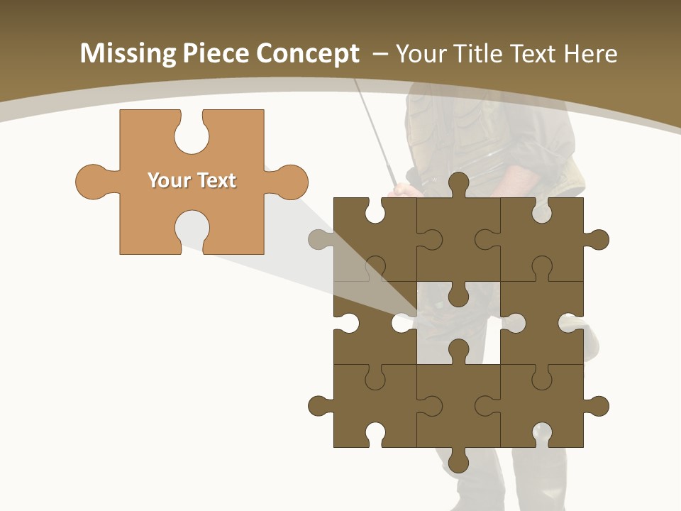 Background Explorer Fishing Net PowerPoint Template