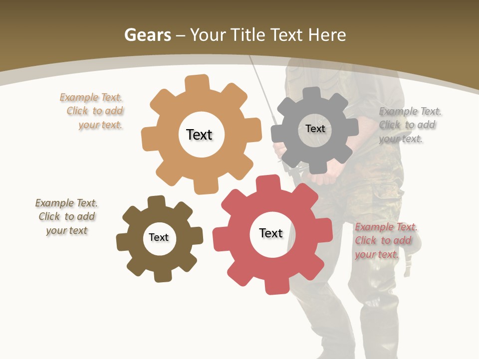 Background Explorer Fishing Net PowerPoint Template