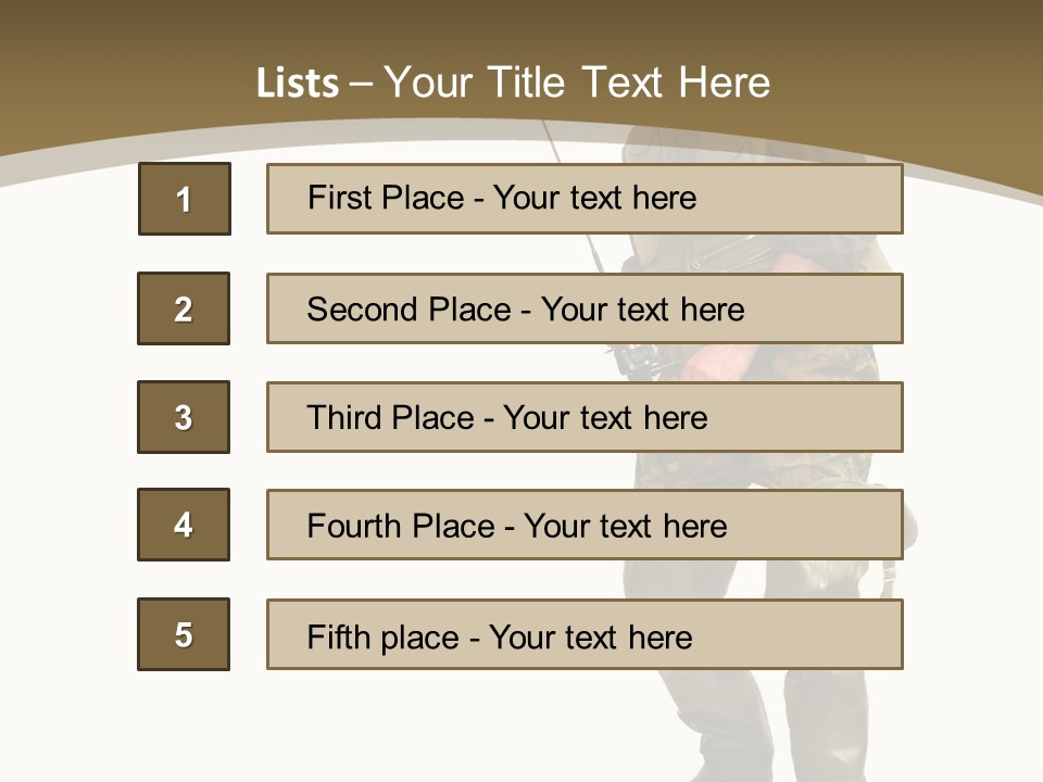 Background Explorer Fishing Net PowerPoint Template