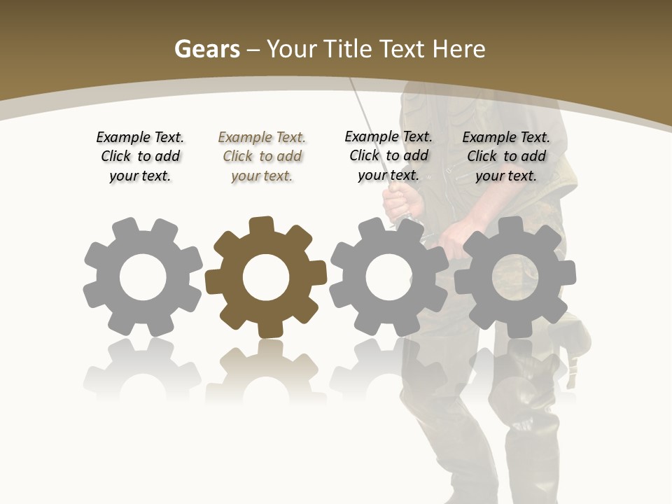 Background Explorer Fishing Net PowerPoint Template