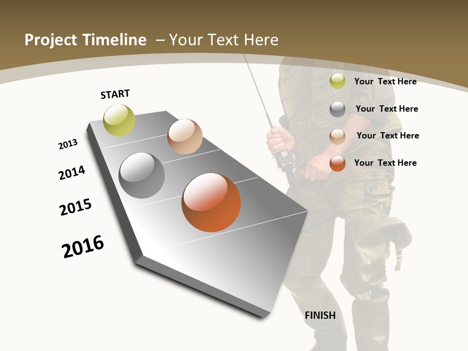 Background Explorer Fishing Net PowerPoint Template