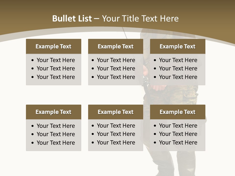 Background Explorer Fishing Net PowerPoint Template