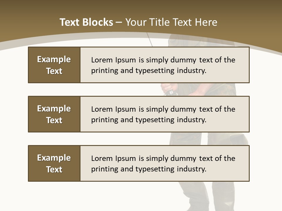 Background Explorer Fishing Net PowerPoint Template