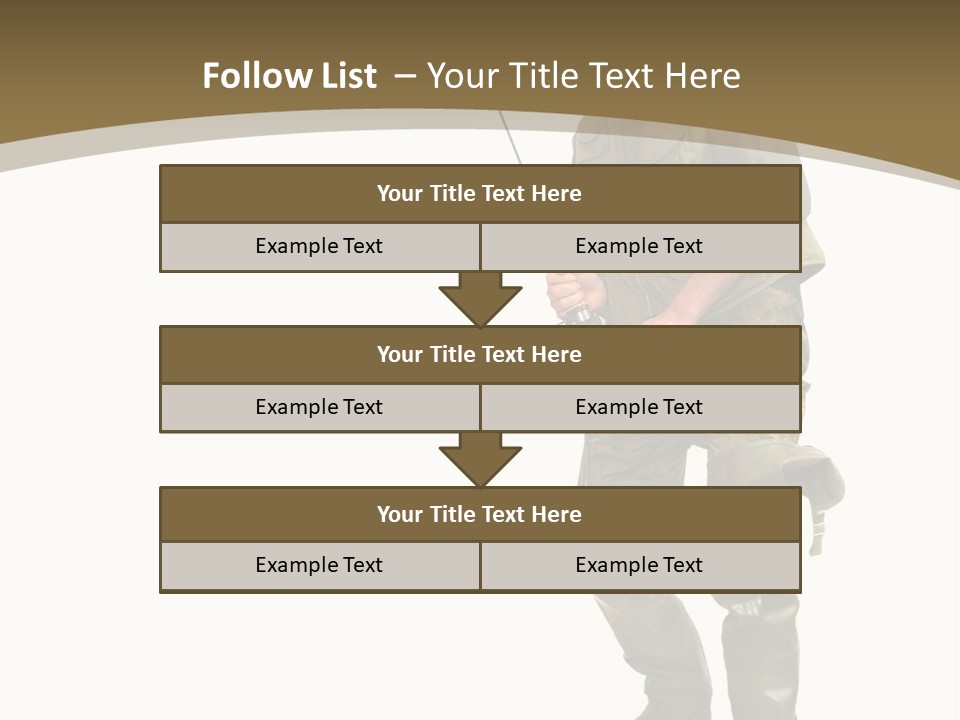 Background Explorer Fishing Net PowerPoint Template