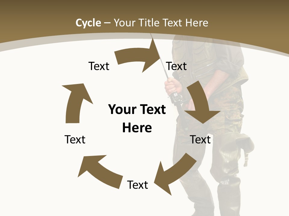 Background Explorer Fishing Net PowerPoint Template