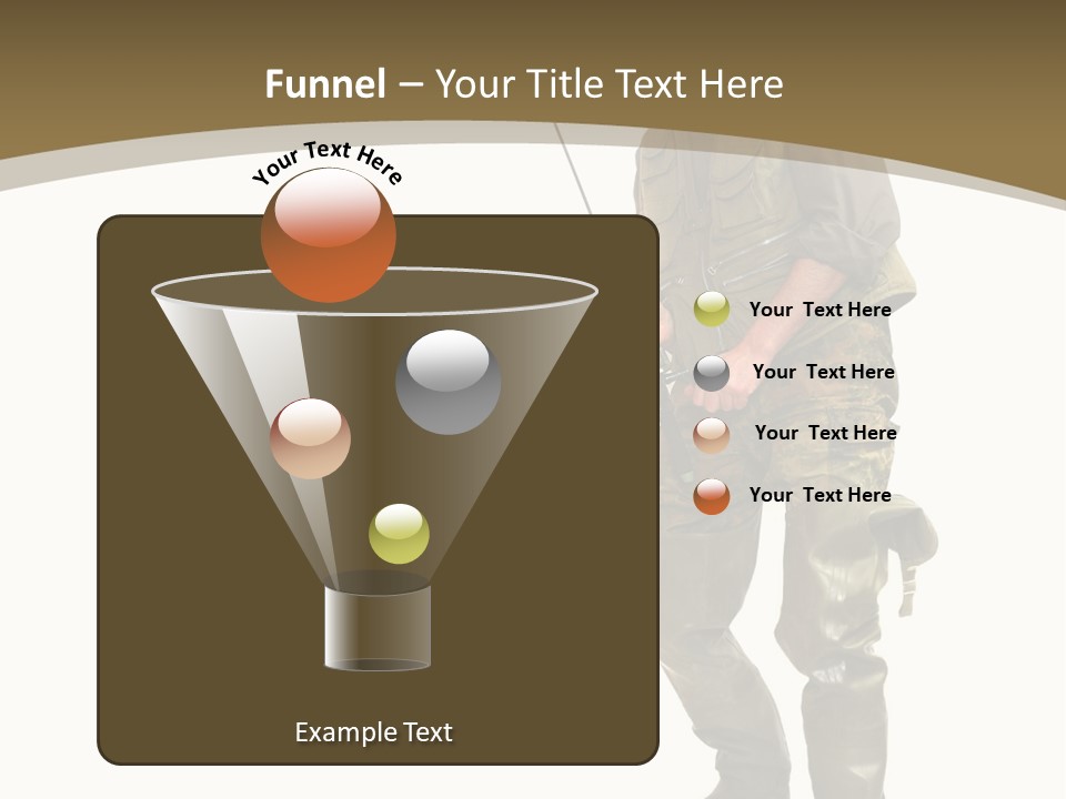 Background Explorer Fishing Net PowerPoint Template