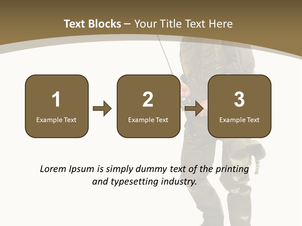 Background Explorer Fishing Net PowerPoint Template