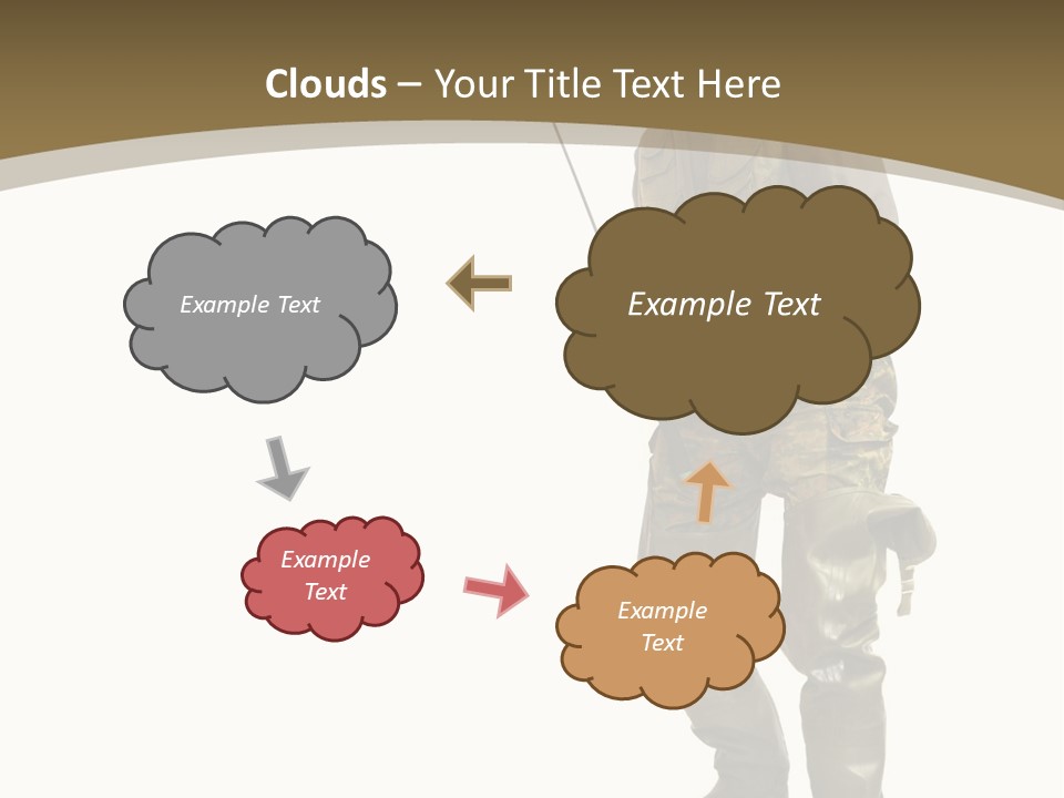 Background Explorer Fishing Net PowerPoint Template