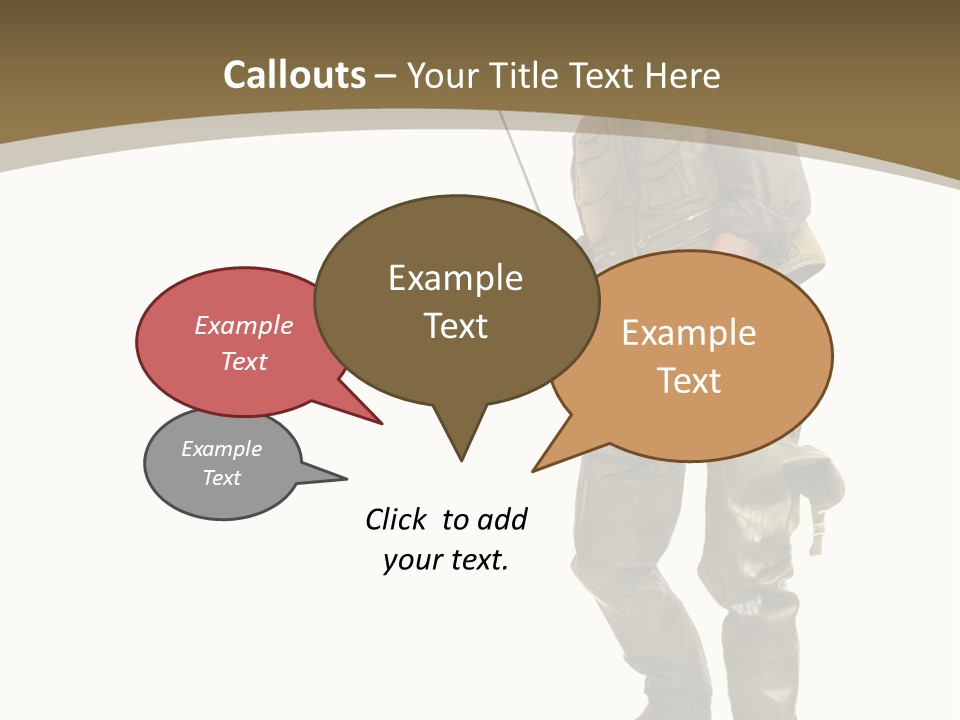 Background Explorer Fishing Net PowerPoint Template