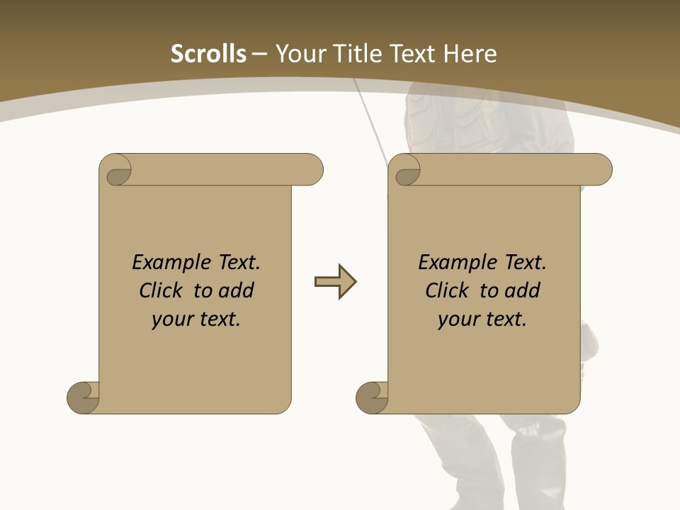 Background Explorer Fishing Net PowerPoint Template