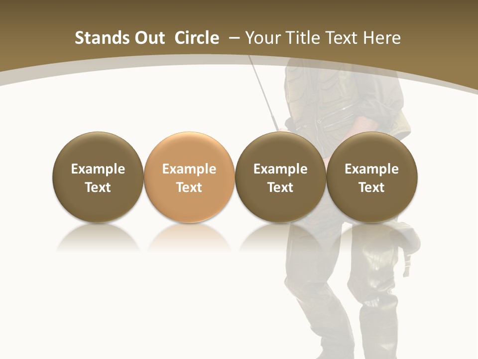 Background Explorer Fishing Net PowerPoint Template