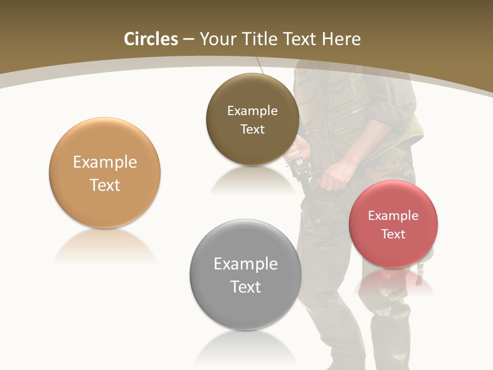 Background Explorer Fishing Net PowerPoint Template