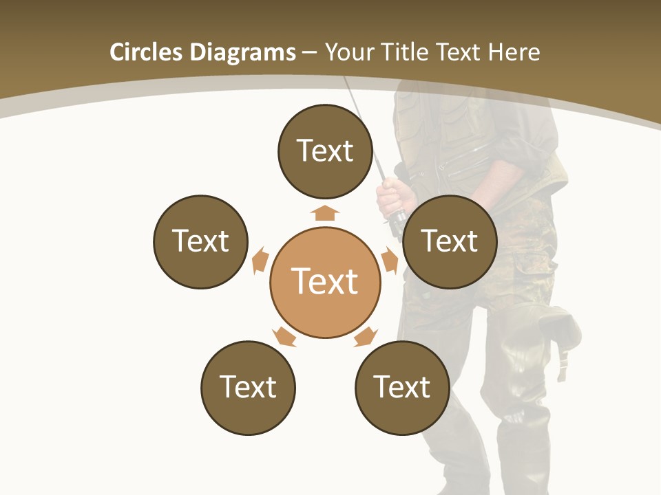 Background Explorer Fishing Net PowerPoint Template