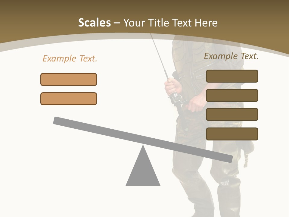 Background Explorer Fishing Net PowerPoint Template