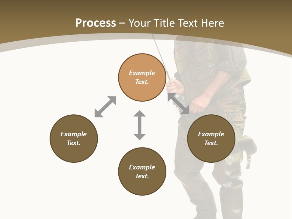 Background Explorer Fishing Net PowerPoint Template