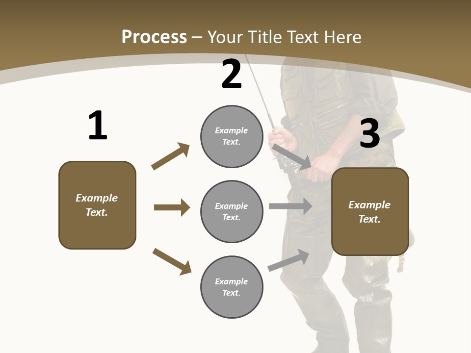 Background Explorer Fishing Net PowerPoint Template