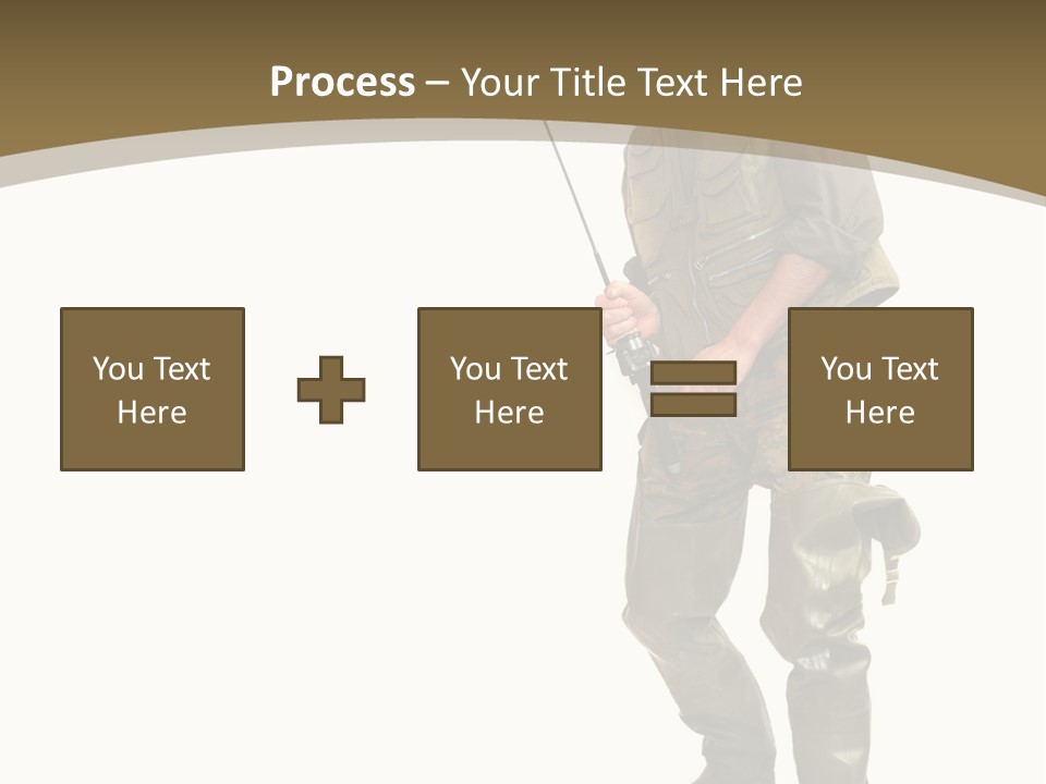 Background Explorer Fishing Net PowerPoint Template