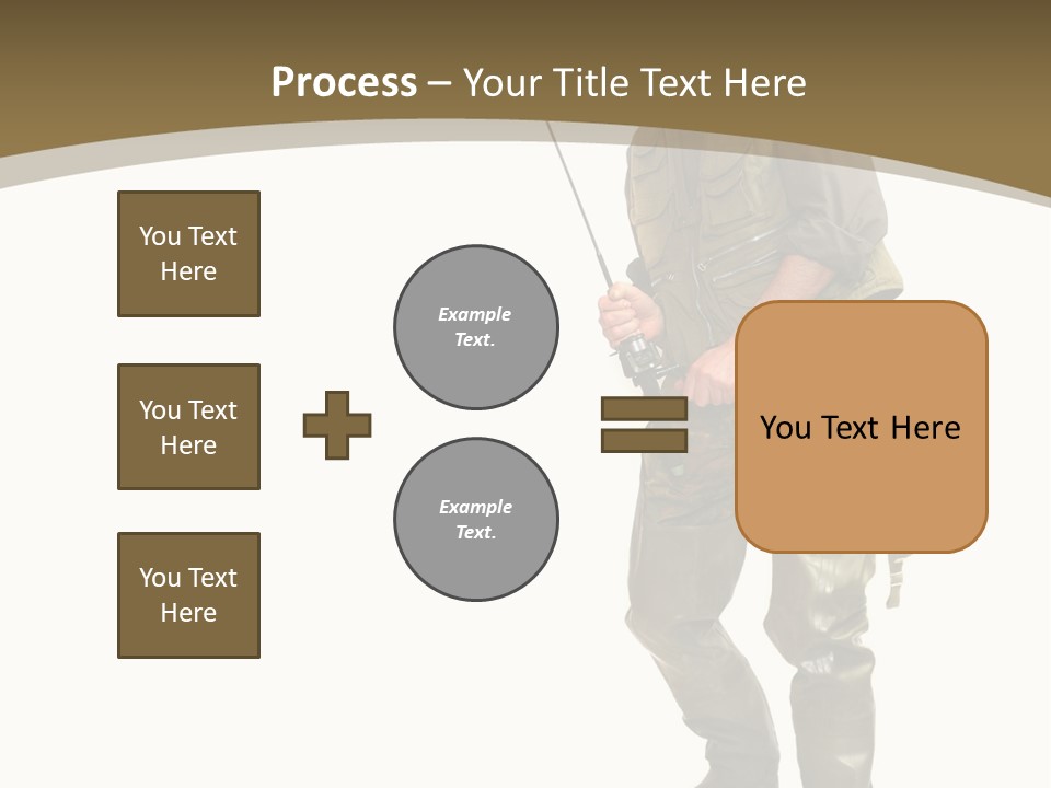 Background Explorer Fishing Net PowerPoint Template