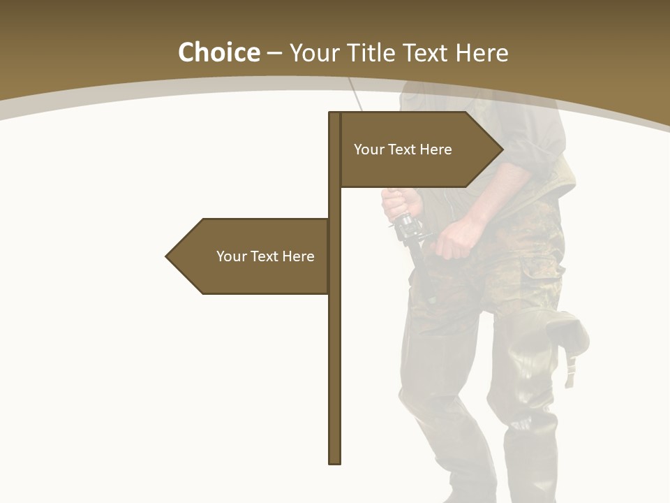 Background Explorer Fishing Net PowerPoint Template