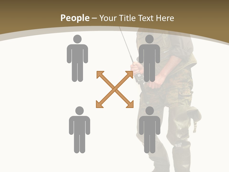 Background Explorer Fishing Net PowerPoint Template