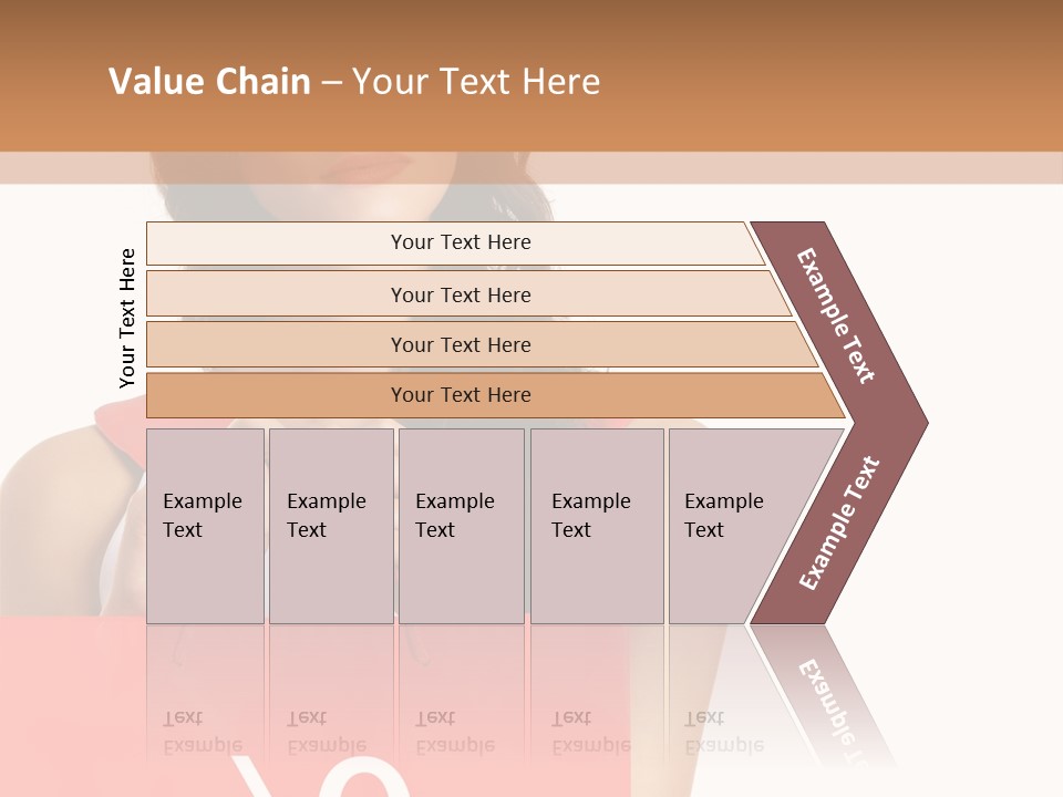 Bag White Copyspace PowerPoint Template