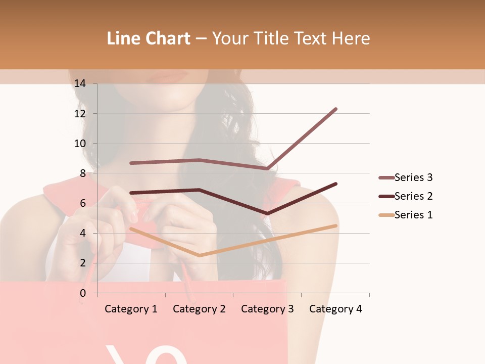 Bag White Copyspace PowerPoint Template