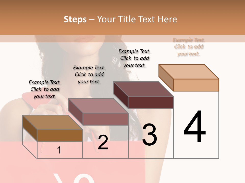 Bag White Copyspace PowerPoint Template